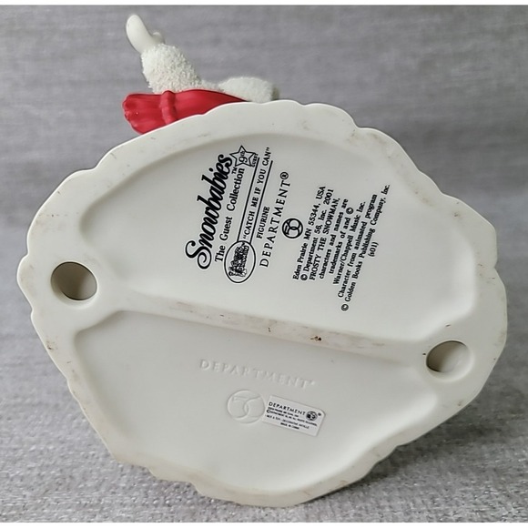 Department 56 Snowbabies Frosty The Snowman Catch Me If You Can Without Box 2001 - Picture 6 of 7